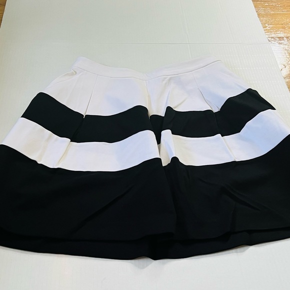 Express Skinny Stripe Bandage Skater Skirt size 10 - Picture 2 of 4